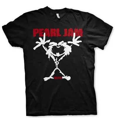 Buy Pearl Jam Ten Logo Eddie Vedder Rock Licensed Tee T-Shirt Men • 15.33£