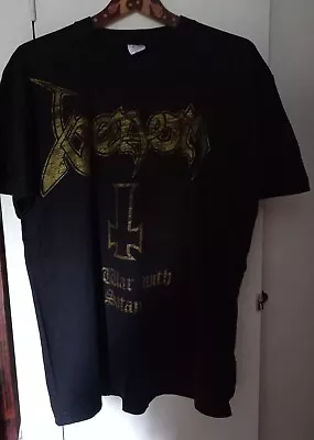 Buy Vintage Venom  At War With Satan  T-shirt Size XL • 20£