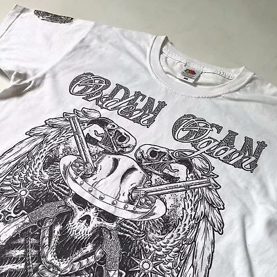 Buy Y2k Orden Ogan Metal Rock Tour T Shirt Size S • 7.76£