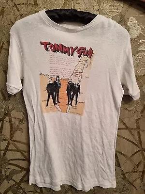Buy Rare Original The Clash Tommy Gun Gig T-shirt 1978 Sort It Out Tour • 100£