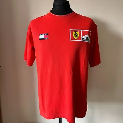 Buy Scuderia Ferrari Marlboro 1999 Formula 1 Team Issue Hilfiger T-Shirt • 125£