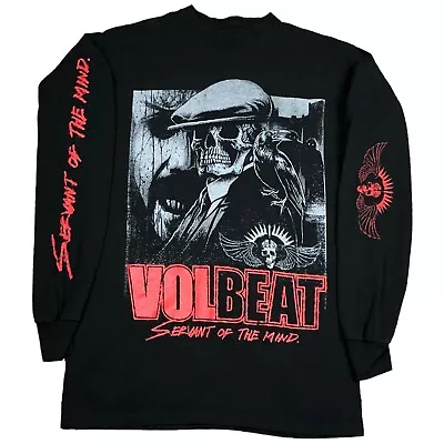 Buy Volbeat Servant Of The Mind Black Band Long Sleeve Shirt Adult Medium • 23.34£