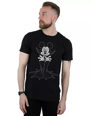Buy Disney Men's Mickey Mouse Dracula T-Shirt • 13.99£