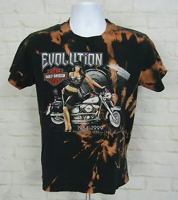 Buy Harley Davidson Evolution Motor Shirt Sz Mens Small Beartooth Yellowstone Park! • 36.88£