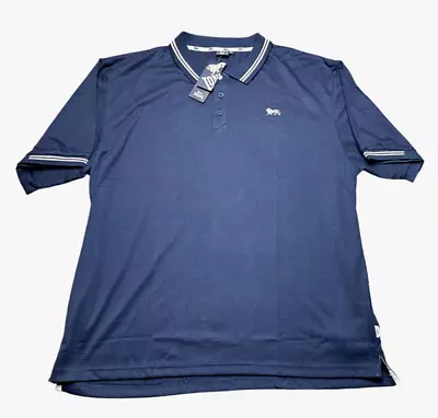 Buy LONSDALE T-Shirt Size 3XL Navy Blue Cotton NEW Mens Stretch Top RRP £22.99 • 18.99£
