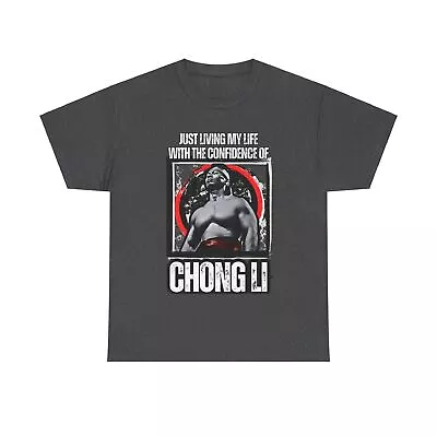 Buy Living My Life With The Confidence Of Chong Li - Blood Sport (1998) T-Shirt • 25.87£