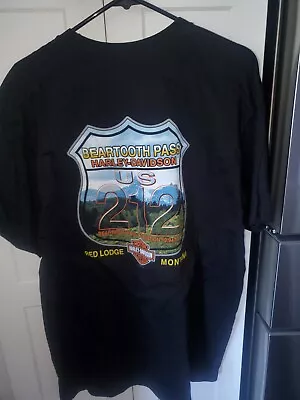 Buy Beartooth Pass Harley Davidson T-Shirt Xl • 14£