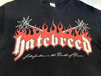 Buy Hatebreed Logo  Black Short Sleeve Cotton T-shirt Unisex S-5XL VN0300 • 21.43£