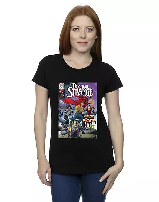 Buy Marvel Women's Doctor Strange Comic Circles T-Shirt • 13.99£