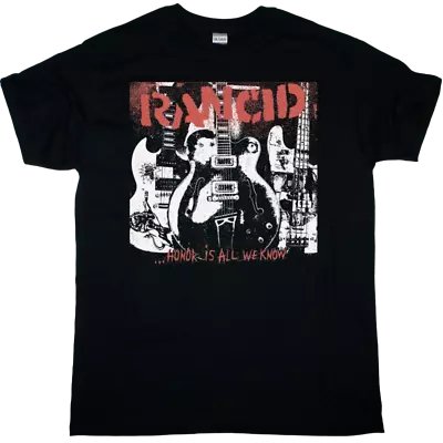 Buy Rancid Honor Is All We Know Graphic Print Official Licensed New T-Shirt Black • 21.99£