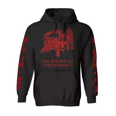 Buy Death The Sound Of Perseverance' Black Pullover Hoodie - NEW OFFICIAL • 39.99£