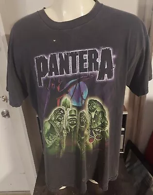 Buy PANTERA XL Tour Shirt Hangman Noose Ghost Dimebag Darrell Winterland Vtg 2000 • 158.70£