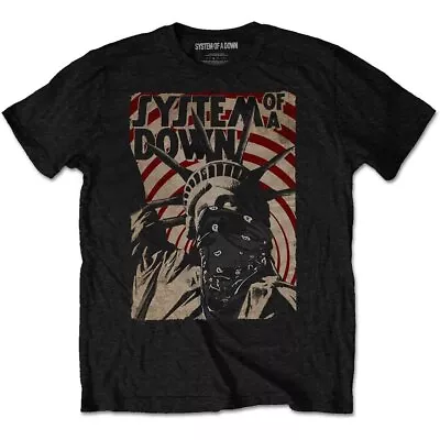 Buy System Of A Down T Shirt Liberty Bandit Band Logo Official Mens Black S • 15.95£