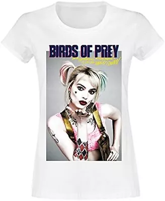 Buy DC Birds Of Prey - Poster Style W - XXL - Womens - New Fitted T-shirt - N777z • 9.83£