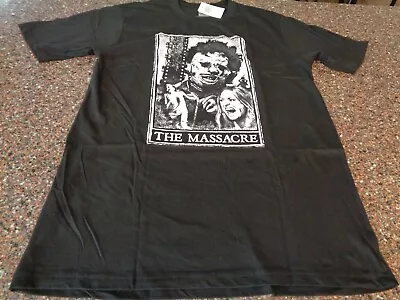 Buy Texas Chainsaw Massacre Leatherface Tarot Card T-Shirt Large Black NWT • 24.26£