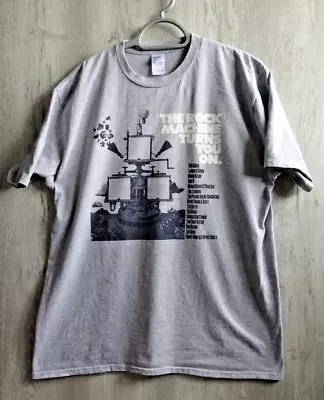 Buy The Rock Machine Turns You On T Shirt  Size XL Gildan The Zombies Moby Grape • 14.99£
