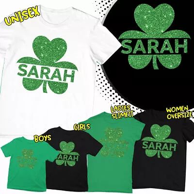 Buy Personalised Shamrock St Patricks Day Irish Paddys Ireland T-Shirts Tee Top #SPD • 9.99£