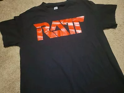 Buy Ratt Retro Band Rock Shirt Unisex Short Sleeve T-Shirt Ratt And Roll SMALL EUC • 13.99£