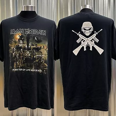 Buy Iron Maiden A Matter Of Life And Death 2006 Band T-Shirt Men’s Size XL Vintage • 39.99£