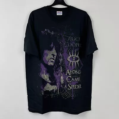 Buy Alice Cooper Along Came A Spider Rare Band T-Shirt L • 10£