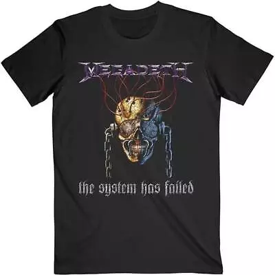Buy Megadeth Unisex Top The System Has Failed Heavy Metal Thrash '80s Classic Rock • 39.48£