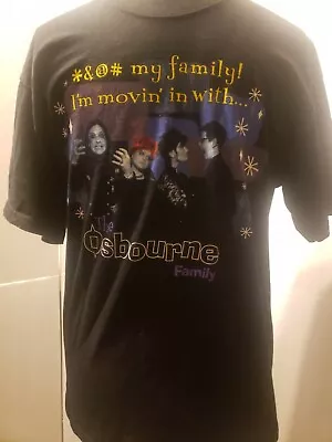 Buy 2002 The Osbournes L Shirt Tv Show Ozzy Family Heavy Metal Mtv Near Mint Logo  • 93.35£