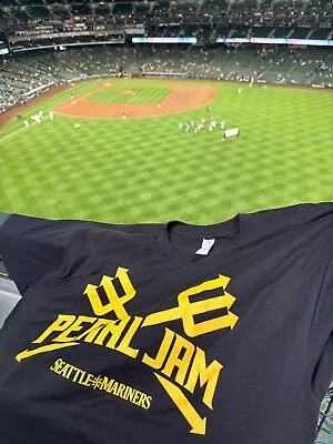 Buy Pearl Jam Shirt Seattle Mariners Game 5/29/2024 Ten Club Night Xl • 101.58£