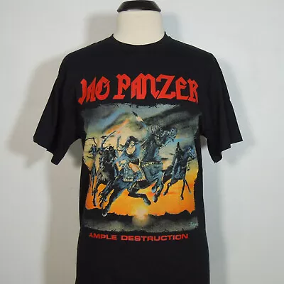Buy JAG PANZER Ample Destruction L LARGE T-Shirt Black Mens Band Logo • 24.22£