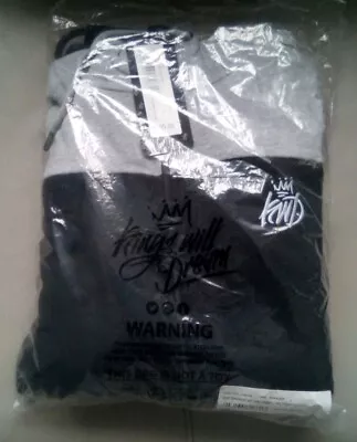 Buy Bnwt Kings Will Dream   Zipped Full Tracksuit Size Large  Black/grey Hera  • 50£