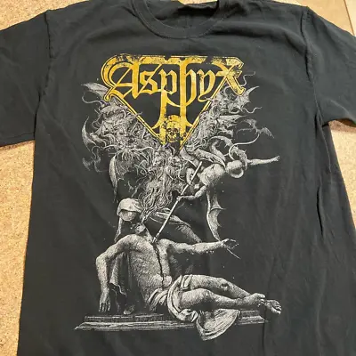 Buy Collection ASPHYX Band Short Sleeve Gift For Fan Black S-2345XL T-shirt TMB2360 • 20.39£