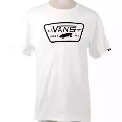 Buy Vans Mens Full Patch T-shirt / White / RRP £28 • 11£