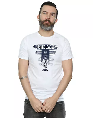 Buy DC Comics Men's Justice League Movie Logo Badges T-Shirt • 13.99£
