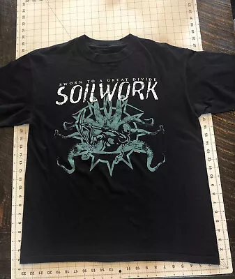 Buy Soilwork T Shirt - 2007 Sworn To A Great Divide Preorder Exclusive Sz Large • 23.33£