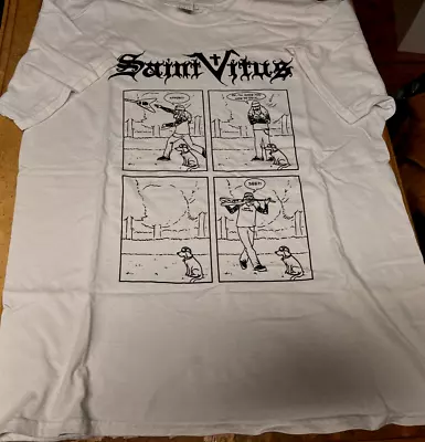 Buy Saint Vitus Vintage T-Shirt THE OBSESSED! WINO WEINRICH! TROUBLE! THE SKULL! • 46.60£