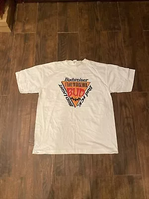Buy Vintage 1996 Budweiser Shirt Size XL I Vant To Suck Your Bud • 29.87£
