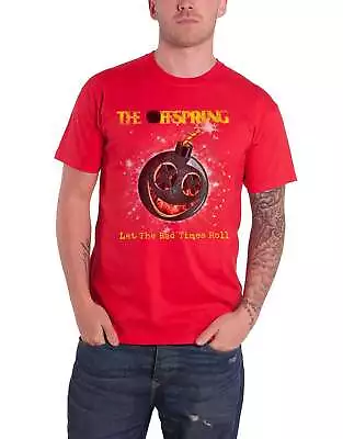 Buy The Offspring T Shirt Hot Sauce Band Logo New Official Mens Red • 16.95£