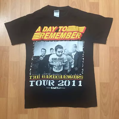 Buy The Gamechangers CONCERT 2011 A Day To Remember TOUR Shirt Music Mens S • 23.34£