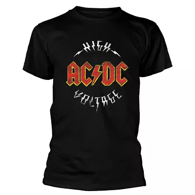 Buy AC/DC High Voltage Black T-Shirt NEW OFFICIAL • 15.49£