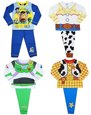 Buy Boys Girls Toy Story Pyjamas Woody Buzz Jessie Mr Potato Head Pyjamas 18Mth-6Yrs • 8.90£