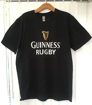 Buy Guinness Rugby T-Shirts LARGE (Black Incl. Iconic Guinness Motif) • 2.99£