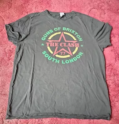 Buy The Clash Guns Of Brixton South London 77 T Shirt Size XL • 15.50£