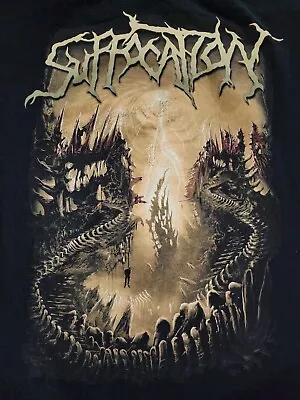Buy SUFFOCATION Hymns From The Apocrypha XL T-Shirt 2023 Tour NEVER WORN Death METAL • 46.67£