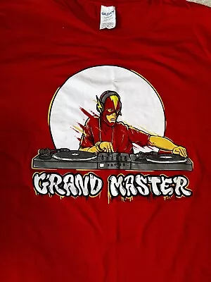 Buy Grandmaster Flash T Shirt - Large - Red - The Flash • 3£