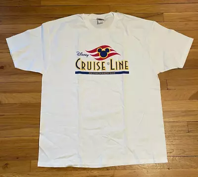 Buy NEW! Vintage Disney Cruise Line Discover Uncharted Magic T-Shirt XXL Made In USA • 32.68£