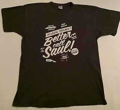 Buy Better Call Saul T-shirt 2XL Dark Green SS Breaking Bad Vince Gilligan A++ Cond  • 13.98£
