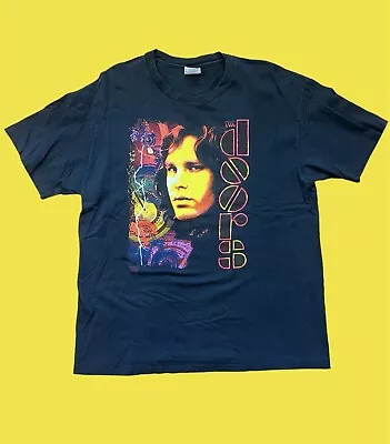 Buy 1991 Jim Morrison The Doors Tshirt Riders On The Storm Tour Concert Vintage Xl • 38.83£