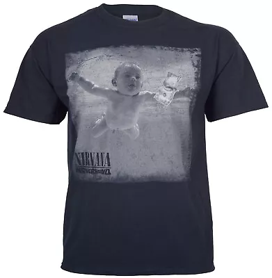 Buy Nirvana T Shirt Nevermind Official Mono Album Cover Licensed  New Large • 14.95£