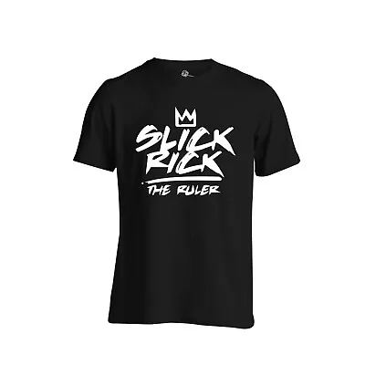 Buy Slick Rick T Shirt The Ruler Crown Old  School Hip Hop Rap  • 16.99£