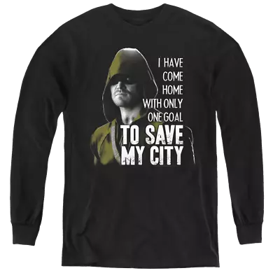 Buy Arrow The Television Series Save My City - Youth Long Sleeve T-Shirt • 22.56£