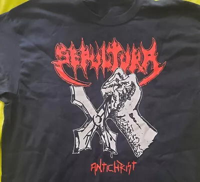 Buy Sepultura, Sepultura Short Sleeve Gift For Fan All Size Men's Shirt KC278 • 18.66£